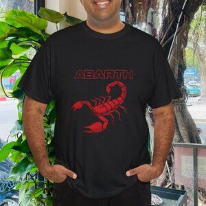Fiat Abarth Racing Mens T-shirt American